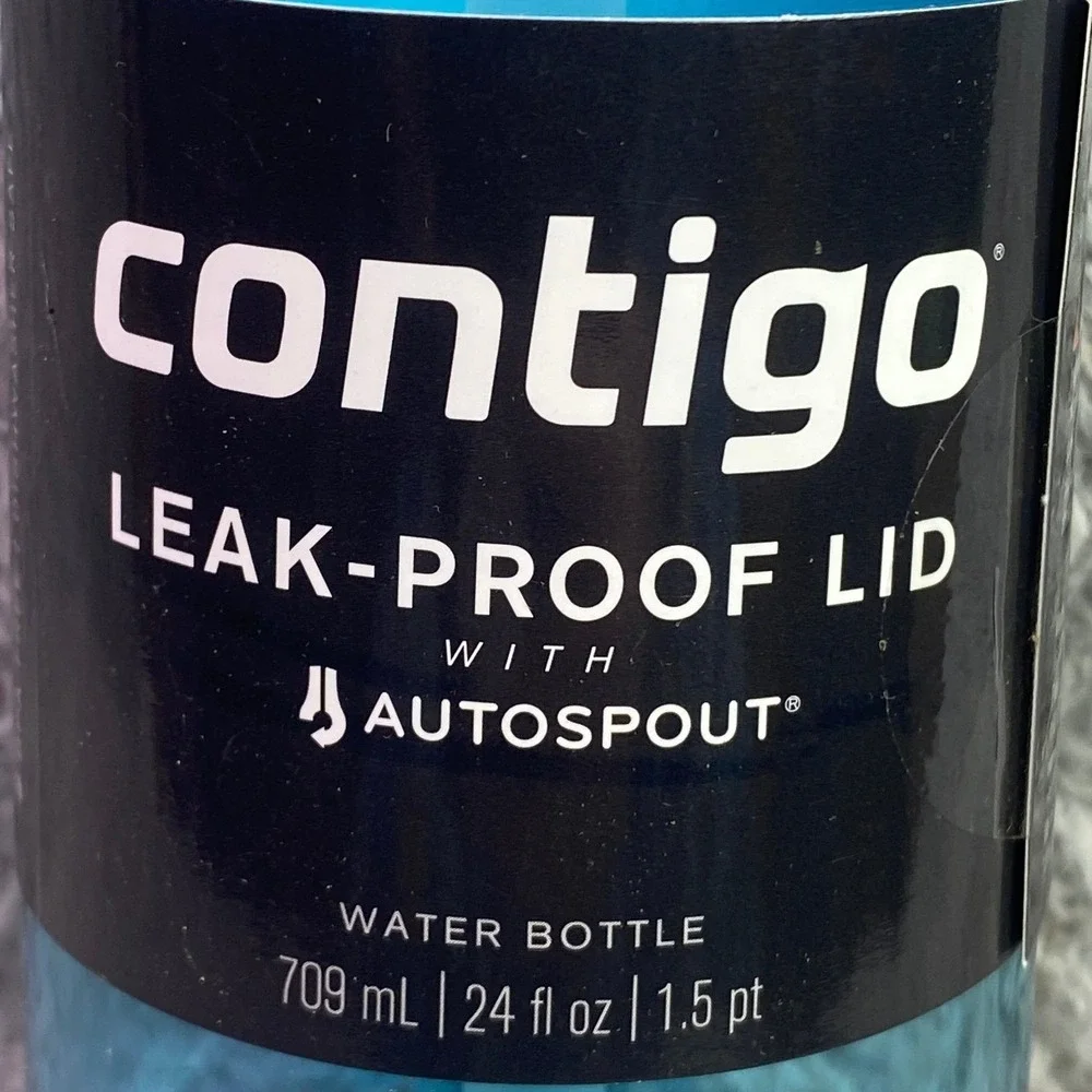 Contigo | Dining | Contigo Water Bottle 24 Oz Ashland Blue Bpa Free ...